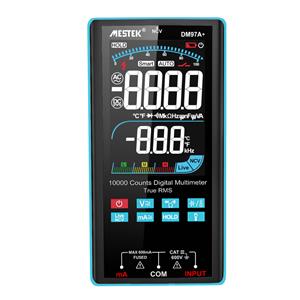 MESTEK Large Colorful Screen Auto Range Portable multimeter DM97A+